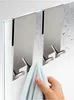 2 ganci per schermo doccia - Senza foratura - Interno Anteprima dell’immagine prodotto 1