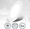 B.K.Licht - Set di 5 faretti da incasso LED 230V piatti, Anteprima dell’immagine prodotto 6