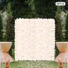 6 pièces mur de fleurs artificielles ensemble 40x60cm mur Voir les images du produit 3