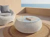 Gartentisch aus Technorattan - Farbe Elfenbein- WHITEHEAVEN Produktbild-Vorschau 2