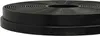 A close-up, angled view of a black circular carbon filter. Produktbild-Vorschau
