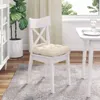 vidaXL Sitzkissen 4 pcs Beige 45 x 45 cm Mikrofaserstoff Produktbild-Vorschau 4