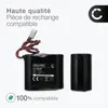 CELLONIC 1x Batterie compatible avec Abus FU2986, FU8220, Voir les images du produit 4