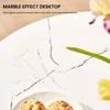 CLIPOP Couchtisch 2er Set Rund mit Marmoroptik, Produktbild-Vorschau 2