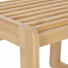 Tabouret de salle de bain en bambou - Solution d'assise et Voir les images du produit 7