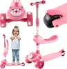 Malplay Dreirädriger faltbarer Roller LED-Räder Kitten 2in1 Produktbild-Vorschau 1