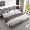 okwish čalouněná postel 180 x 200 lůžka rámová manželská Náhled obrázku produktu 1