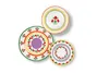 Set di stoviglie Excelsa 18 pezzi in porcellana colorata Anteprima dell’immagine prodotto 5