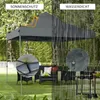 COSTWAY 3 m x 3 m velký vyskakovací stan s baldachýnem, Náhled obrázku produktu 2