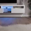 Klarstein TV Board Weiss, Wohnzimmer Möbel für TV, 150 cm Produktbild-Vorschau 2