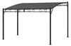 Ersatzdach 250x300cm Pergola Terrassenüberdachung Grau Produktbild-Vorschau 1