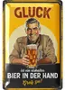 Blechschilder Retro GLÜCK IST EIN BIER - Biertrinker Produktbild-Vorschau 7