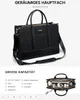 LOVEVOOK Laptoptasche Damen 15,6 Zoll Schwarz Wasserdicht Produktbild-Vorschau 3