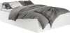 Einzelbett 120x200 OMERYA mit Stauraum - weiß Produktbild-Vorschau 2