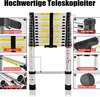 TRMLBE Aluminium Teleskopleiter Klappbar 2,6M Produktbild-Vorschau 6