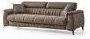 Sofa Set  Regina, Braun Stellvariante 3+2+1 Produktbild-Vorschau 4