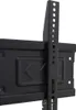A close-up of a black TV wall mount bracket. Podgląd zdjęcia produktu