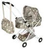 Puppenwagen mit tiefer Liegefläche + Sternentasche Produktbild-Vorschau 6