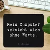 Mr. & Mrs. Panda Mousepad Spruch Verständnisvoller Produktbild-Vorschau 2