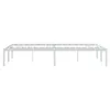 vidaXL Rama łóżka metalowa biała 120x200 cm Podgląd zdjęcia produktu 6