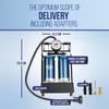 alca® 2-cylindrowa pompka nożna z manometrem o zakresie do Podgląd zdjęcia produktu 3