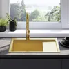Kuchyňský Granitový Dřez Rea Fin Brush Gold Náhled obrázku produktu 4