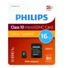Philips Micro-SDHC-Card 16GB  Class 10, UHS-I U1, incl. Produktbild-Vorschau 2