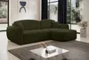 Designová sedací souprava HANELORA - khaki Náhled obrázku produktu 2