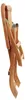 CASARIA® Sonnenliege Holz inkl. Auflage Anthrazit Produktbild-Vorschau 12