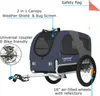 DOGGYHUT® MEDIUM Hundefahrradanhänger Hundeanhänger Produktbild-Vorschau 2
