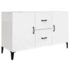 vidaXL Kredens biały wysoki połysk 100x36x60 cm materiał Podgląd zdjęcia produktu 1
