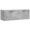 vidaXL Szafka ścienna betonowa szara 100x36,5x35 cm Podgląd zdjęcia produktu 1