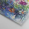 Bilder auf glas - Einteilig - Blumen die Farben pastos - Produktbild-Vorschau 5