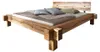 Balkenbett 'Daniel' 180x200 cm Wildeiche massiv BE-0405 Produktbild-Vorschau 4