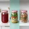 Relaxdays inmaakpotten, set van 25, 400 ml, afsluitbare Productafbeelding-voorbeeld 2