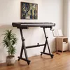 COSTWAY Keyboardständer mit Rollen & Metallrahmen, Produktbild-Vorschau 9