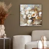 MuchoWow® - Leinwandbilder - Vase - Blumen - Kunst - Gold, Produktbild-Vorschau 5