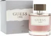 A bottle of Guess 1981 Eau de Toilette for men and its packaging are displayed against a white background. Voir les images du produit