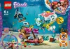 The image shows the packaging of a LEGO Friends rescue submarine playset, depicting an underwater scene with the submarine, a shipwreck, and various marine life. Produktbild-Vorschau