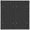 Gartensofa-set 10 pcs Schwarz Poly-Rattan Produktbild-Vorschau 7