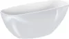 A white, oval-shaped bathtub. Anteprima dell’immagine prodotto