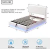 Flieks Polsterbett mit LED, hydraulisches Boxspringbett Produktbild-Vorschau 7