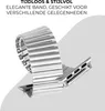 Strap-it Apple Watch Stahl-Stretchband (Silber) Produktbild-Vorschau 5