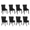 Puluomis Chaise de salle à manger set de 8 chaises en Voir les images du produit 1