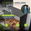 Juskys Holzunterstand Enno für Brennholz außen - Produktbild-Vorschau 2
