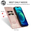 iPhone 14 Pro Hülle, Standfunktion Kartenfach Wallet Leder Produktbild-Vorschau 4