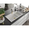 Mexen Omar zlewozmywak granitowy 1-komorowy 800 x 480 mm, Podgląd zdjęcia produktu 2