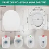 CECIPA WC-Sitz O-Form Toilettendeckel mit Absenkautomatik & Produktbild-Vorschau 9