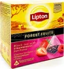 A box of Lipton Forest Fruits black tea. Produktbild-Vorschau