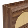 Merax eleganter Schuhschrank aus Holz mit Rattantüren und 4 Produktbild-Vorschau 13